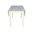 thumbnail image 5 of International Concepts T-40Ds Dual Drop Leaf Square Dining Table, Ready To Finish, 5 of 9
