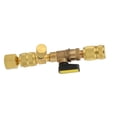 thumbnail image 1 of Outil de Démontage de Noyau de Valve, Outil d'Installation de Noyau de Valve AC en Laiton R12 R22 R410A Système de Refroidissement Outil de Démontage Rapide pour Connecteur SAE 1/4 Po, 1 of 7