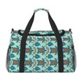 thumbnail image 1 of Easygdp Turtles And Seahorses Bolsa de Gimnasio, Bolsa de Viaje Duffel, Bolsa de Fin de Semana con Compartimentos, Bolsa de Mano para Noche, 1 of 7