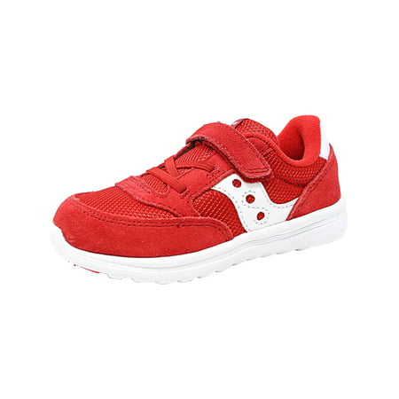 Saucony Baby Jazz Lite Red Low Top Mesh Fashion Sneaker - 5W