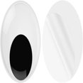 thumbnail image 1 of Paquete de 2 ojos saltones autoadhesivos grandes, ojos saltones redondos de 80 mm, ojos saltones enormes, ojos saltones, ojos grandes autoadhesivos para decoraciones de bricolaje (3,15, 1 of 1