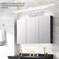 thumbnail image 3 of LED Vanity Light, Bathroom Light Bar 85-265V High   for Toilet, 3 of 8