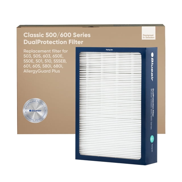 Filtro de repuesto BLUEAIR Classic serie 500/600 (paquete de 3)