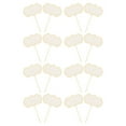 thumbnail image 5 of CIMAXIC Wedding 16PCS Cheese Markers Blank Toothpick Flags Appetizer Signs Food Labels Charcuterie Board Cupcake Toppers for Wedding Birthday Party Decorations,5.91"X3.54"X0.04", 5 of 5