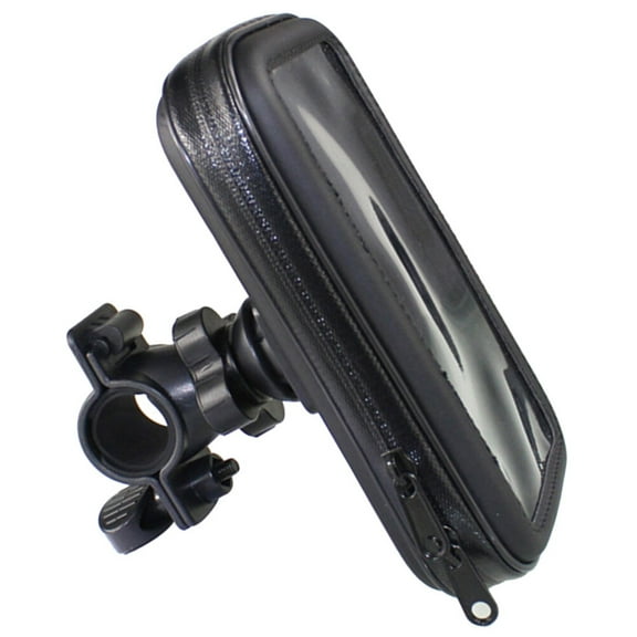 FOLOYORI Bike Phone Stand 1Set Waterproof 15.0x8.5x3.0Inch Black For Motorcycle
