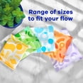 thumbnail image 3 of 2X - Always Ultra Thin Pads For Women, Size 4 Overnight Absorbency, Unscented With Wings, 26 Count, 3 of 3