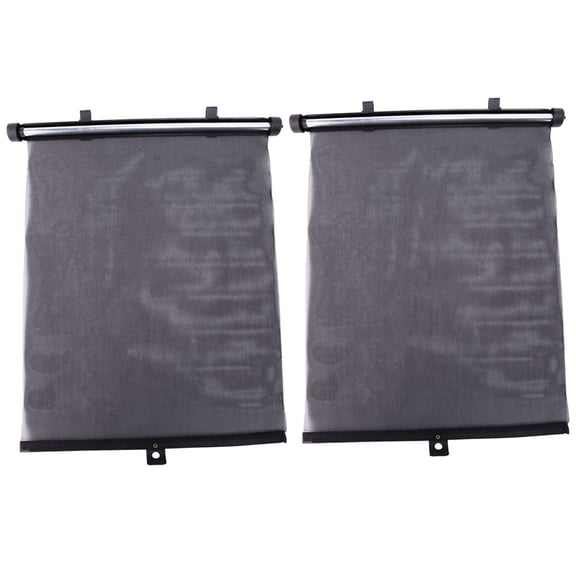 Car Side Window Shade [4 Pack] Universal Car Window Roller Shade, Retractable Car Sunshade for Side Window