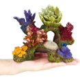 thumbnail image 2 of Decoración de coral TUNC polivinílico para acuario 6 3/5' x 3 7/10' x 5 1/2', 2 of 4