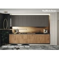 thumbnail image 4 of Kitchen Elite Epicure Collection Natural Teak & Gray Color Base Size 11Ft Wide, 4 of 6