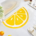 thumbnail image 1 of Alfombra de baño LEVINIS, fruta amarilla, limón, suave, absorbente de agua, 1 of 6