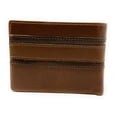 thumbnail image 4 of Western Genuine Leather Mens Metal Concho Bifold Short Wallet in Multi Emblem, 4 of 4