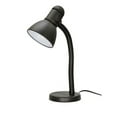 thumbnail image 2 of Aspen Creative 40039-3, One-Light High Desk Lamp with Metal Lamp Shade and Rotary Switch, Modern Design in Black & Blue, 19" High, 2 of 3