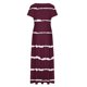 thumbnail image 5 of Vestido de Manga Corta para Mujeres Sexy Impreso Cuello en V Vestido Largo Delgado, Moda de las Señoras para la Primavera Y el Verano, 5 of 5