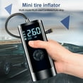 thumbnail image 4 of Inflador eléctrico de presión de aire Digital inteligente portátil, bomba inalámbrica negr Aumotop  Inflador eléctrico, 4 of 7