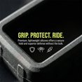 thumbnail image 4 of Lttoisl BiNavi GPS Computer Silicone Protective Case, Soft Shell Screen Protector Cover, Anti-Scratch Shockproof Skin Accessories for iGPSPORT Cyclocomputer, Black, 4 of 8
