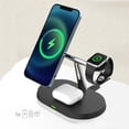 thumbnail image 2 of Hesxuno Portable Wireless Charger Multifunctional Three In One Wireless Smart Charger For IOS Mobile Phone Watch Headset Desktop 15W Wireless Charger Mobile Phone Bracket, 2 of 5