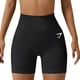 thumbnail image 1 of WILLBEST Pantalones Cortos de Yoga Casuales de Moda para Mujer, Cintura Alta, Moldeadores Corporales, Pantalones Deportivos Elásticos para Entrenamiento Físico Y Comodidad Activa. Mediana, 1 of 8