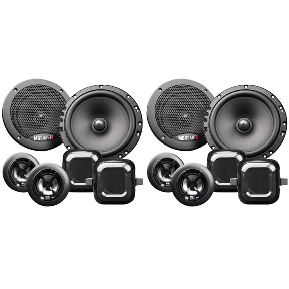 MB Quart 2-Pairs Discus DS2-216 6.5 Inch Component Speakers