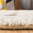 thumbnail image 4 of SAFAVIEH Natural Fiber Hermite Solid Runner Rug, Ivory, 2'3" x 8', 4 of 7