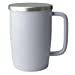 thumbnail image 3 of FORLIFE Dew Satin Finish Brew-In-Mug with Basket Infuser & Stainless Lid 18 oz., Lavender Mist, 3 of 10