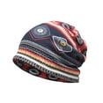 thumbnail image 2 of Empty Top Women Hat - Skull Beanies Thin Bonnet Cap Autumn Casual Beanies Hat, Decorative Ethnic Style, 2 of 8