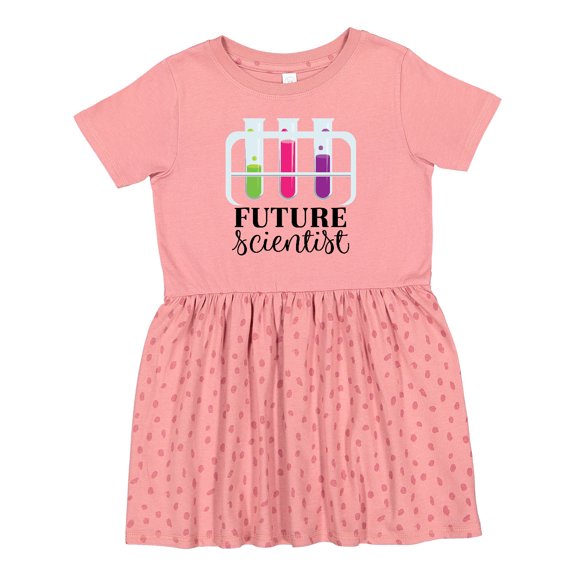 Inktastic Future Scientist Girls Chemistry Girls Toddler Dress
