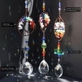 thumbnail image 3 of 3pcs Crystal Suncatchers for Windows Hanging Tree of Life Sun Catchers Decor with Prisms for Home Indoor Outdoor Car Making Rainbows, 3 of 7