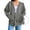 Dark Gray, variant on Ready for Back to School GaThRRgYP Womens Coats with Hoods,Women's Fashion Loose Long Sleeve Casual Blouses Zipper Pocket Hooded Weatshirt Top Mint Green S