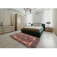 thumbnail image 5 of Ahgly Company Machine Washable Indoor Rectangle Industrial Modern Camel Brown Area Rugs, 4' x 6', 5 of 7
