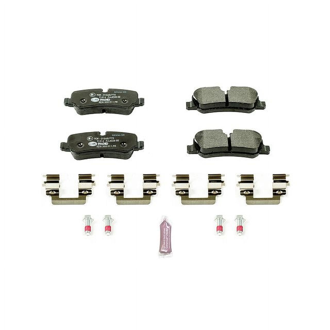 Power Stop Rear Euro-Stop ECE-R90 Certified Brake Pad ESP1198