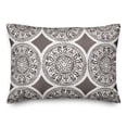 thumbnail image 2 of Creative Products Small Grey Full Pattern Medallions 14x20 Indoor / Outdoor Pillow, 2 of 3