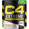 C4 Extreme Natural Zero Pre Workout Powder, Naturally Flavored Sugar Free Preworkout Energy Supplement for Men & Women, 200mg Caffeine + Beta Alanine + Creatine, Cherry Limeade, 30 Servings