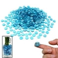 thumbnail image 3 of 1200 Pcs Ocean Blue Glass Gems, Pebbles, Mosaic Tiles, Marble Vase Filler, Toy (12LB), 3 of 8