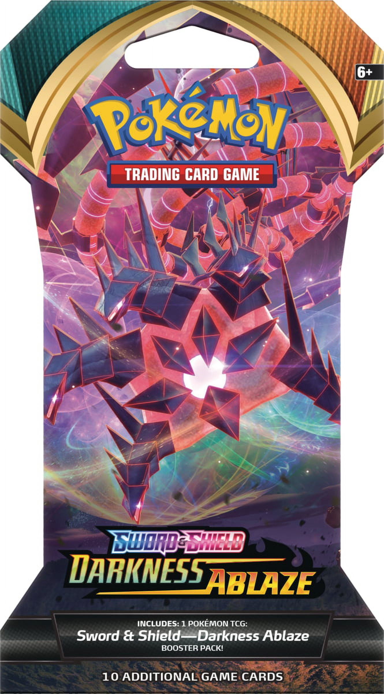 darkness ablaze booster box walmart 4 x Pokemon Sword & Shield 3 Packs (4 Supplied) Sword & Shield: Darkness Ablaze