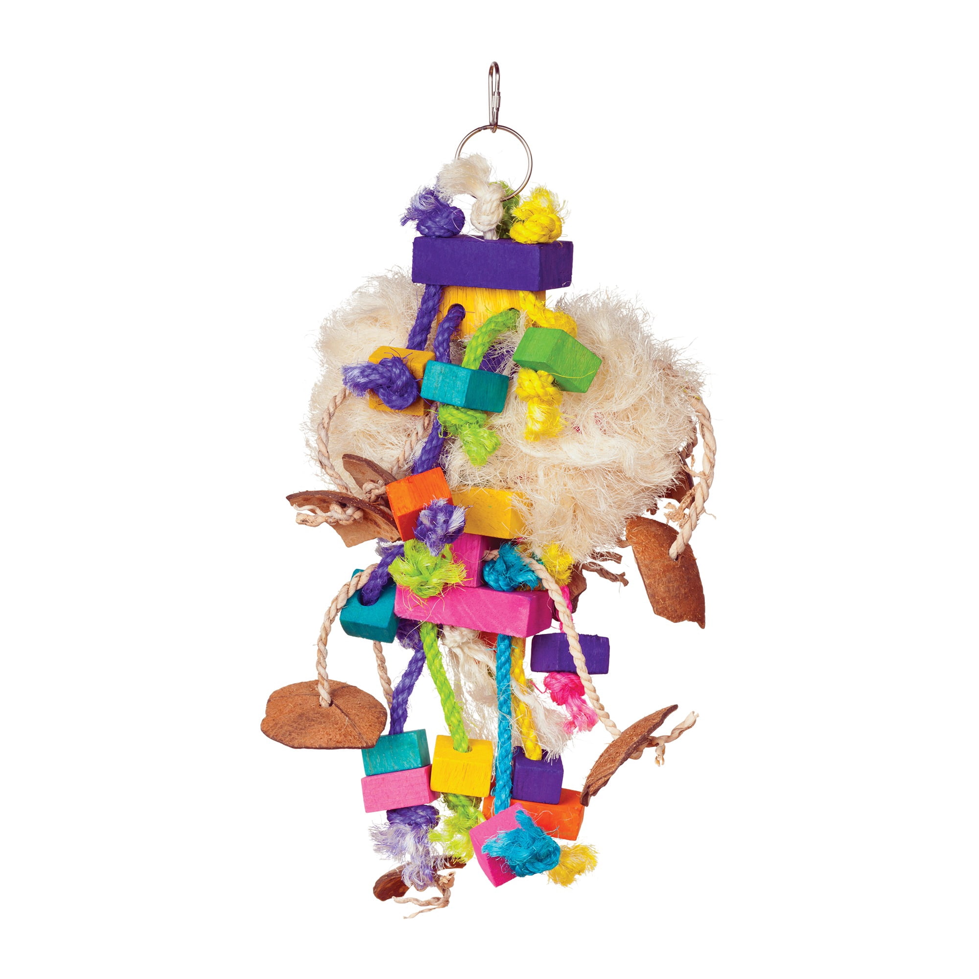 Prevue Pet Products Natural Sound & Movement Tough Puff Bird Toy 62375