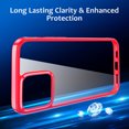 thumbnail image 3 of Estuche transparente ultrafino de 2,0 mm con agarre antideslizante y protección a prueba de rayones para iPhone 13 de 6,1", 3 of 6