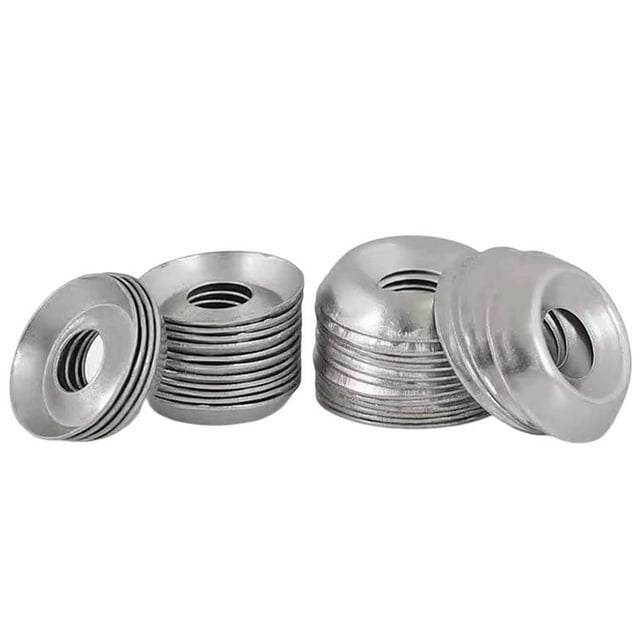 100 Pieces Eyelet Spacer Portable Detachable Round Professional Circular Metal Self-tapping Screw Gasket Washer Part Accessories