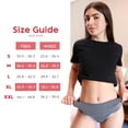 thumbnail image 5 of VIÉRE - Pack of 3 High Waisted Double-Thread Women's Panties - Lingerie - Underwear Women - Shapewear, Body Shaper For Women, Postpartum Underwear - X-Large, 5 of 6