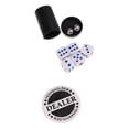 thumbnail image 2 of Raywer 5 in 1 Casino Games Set Roulette ,Poker, Craps, Has Chips, Mat, Dices, Cards, 2 of 3