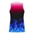 thumbnail image 4 of DDAPJ pyju Mens 3D Flame Tank Tops,Men's Graphic Tank Tops Summer Casual Novelty Sleeveless Shirt Cool Design Gradient Colorful Flame Graphics Top Tees Shirt 2024 Big and Tall, 4 of 4