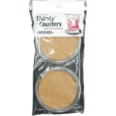 Gessner Jumbo Thirsty Coasters, Set of 4