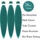 thumbnail image 2 of Cabello trenzado Gozill, verde jade, preestirado, 26 pulgadas, 2 of 8
