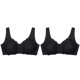 thumbnail image 1 of 2 uds. Bralette Sexy con cierre frontal de encaje de talla grande Sujetador Push Up ropa interior Crop Top M-5XL sujetador sin costuras lencería femenina Deng Xun unisex, 1 of 2