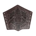 thumbnail image 3 of Embossed Arm Bracers Retro Leather Gauntlets Guards for and LARP Events, 3 of 8