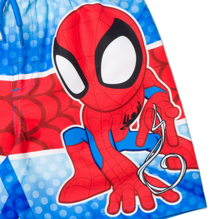 UPF 50 Swim Jumpsuit - Blue/Spider-Man - Kids