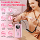thumbnail image 2 of Pulidor De Uñas Esmeril Profesional Drill Portátil 45000 Rpm ROSA BLANCO, 2 of 5
