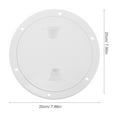 thumbnail image 4 of Waterproof Hatch Cover Kayaks Boat Hatch Cover Boat Deck Access Waterproof Deck Plate Deck Hatch Cover Kayak Hatch Cover, 4 of 6