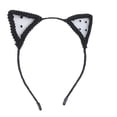 thumbnail image 5 of Diadema con orejas de gato para Halloween, vestido elegante, diadema para mujer, accesorios para el cabello para Cosplay, 5 of 5