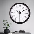 thumbnail image 3 of Silent Scanning Modern Elegant Bell Table Creative Roman Digital Clock, 3 of 4