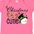 thumbnail image 4 of Inktastic Christmas Cutie snowman Boys or Girls Baby Bodysuit, 4 of 5